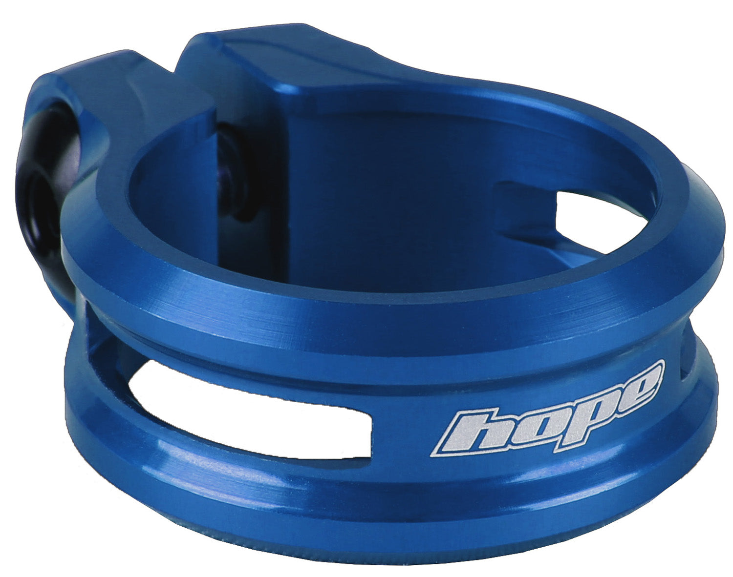 HOPE SEAT CLAMP - BOLT ST - 38.5MM - BLUE